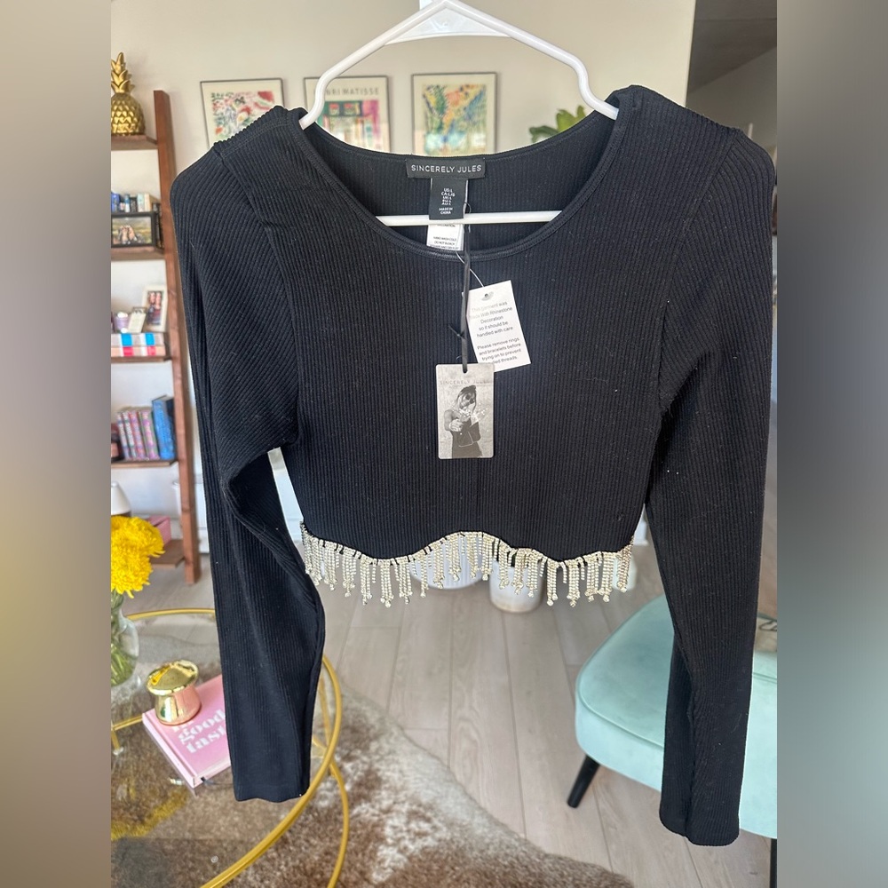 Fringe Crop Top